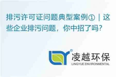 排污许可证问题典型案例①｜这些企业排污问题，你中招了吗？